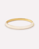 Gold Bangle Bracelet - Brynley White