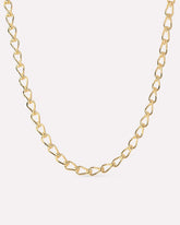 Gold Chain Necklace - Violet Chain Necklace