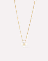 Flower Necklace - Liora Pendant Mini Mother of Pearl