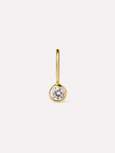Solid Yellow Gold - Diamond Mini Birthstone Charm