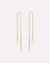Solid Yellow Gold - Mini Flower Threaders