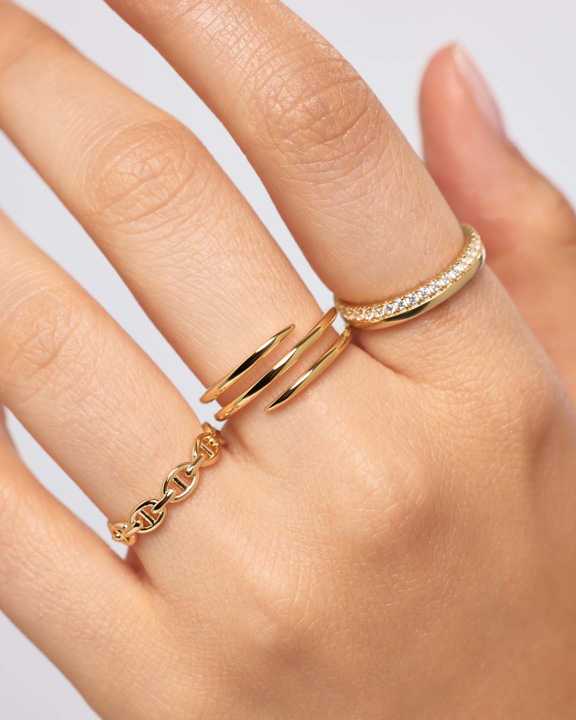 Gold Ring - Oren Triple Gold