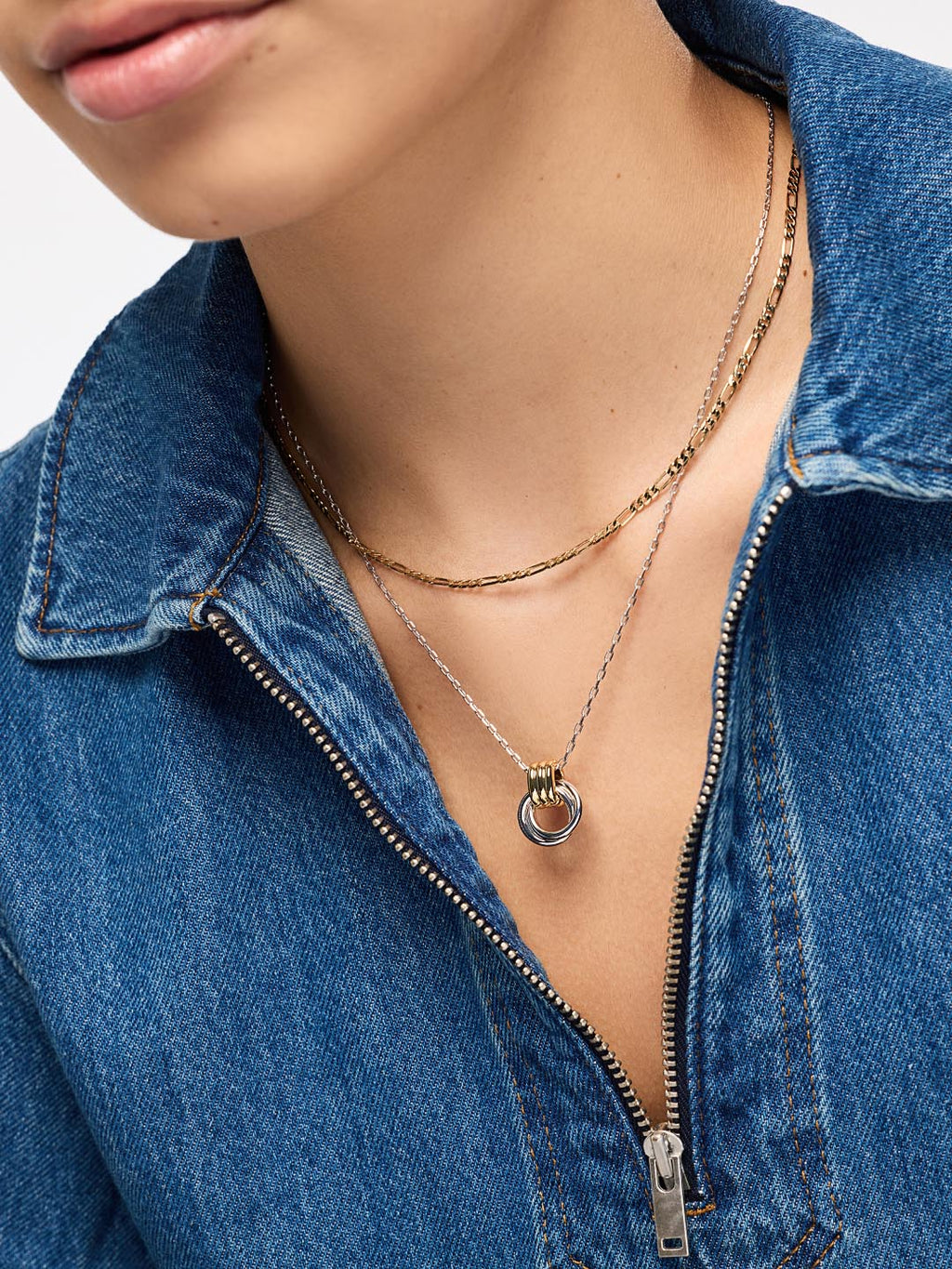 Silver Necklace - Palmer