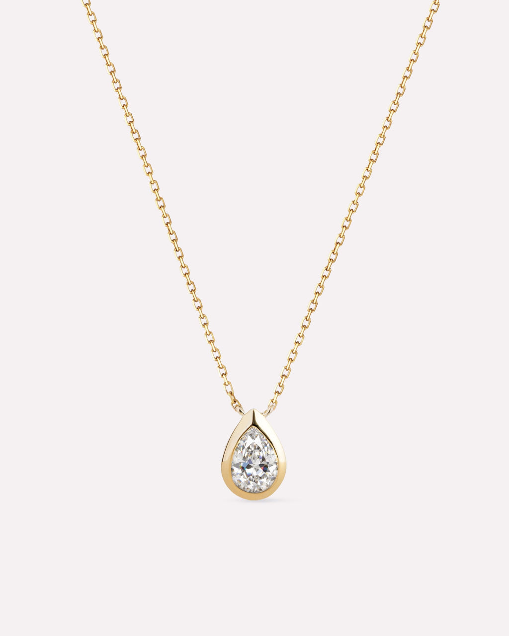 Gold Pendant Necklace - Lennox Pendant