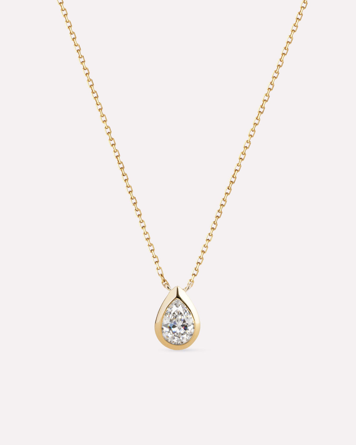 Gold Pendant Necklace - Lennox Pendant