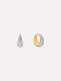 Huggie Earrings - Nate Pave