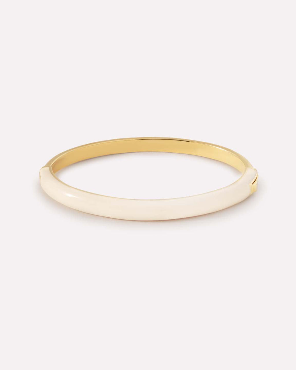 Gold Bangle Bracelet - Brynley White