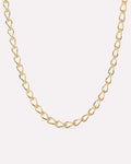 Gold Chain Necklace - Violet Chain Necklace