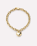 Gold Charm Bracelet - Lev Bracelet