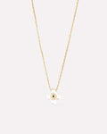 Flower Necklace - Liora Pendant Mini Mother of Pearl