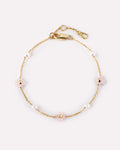 Flower Bracelet - Hannah Bracelet Rose Quartz