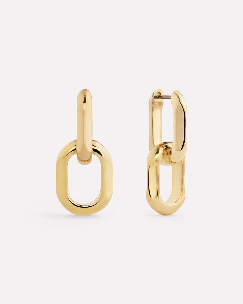 Statement Earrings - Eve Link Hoops