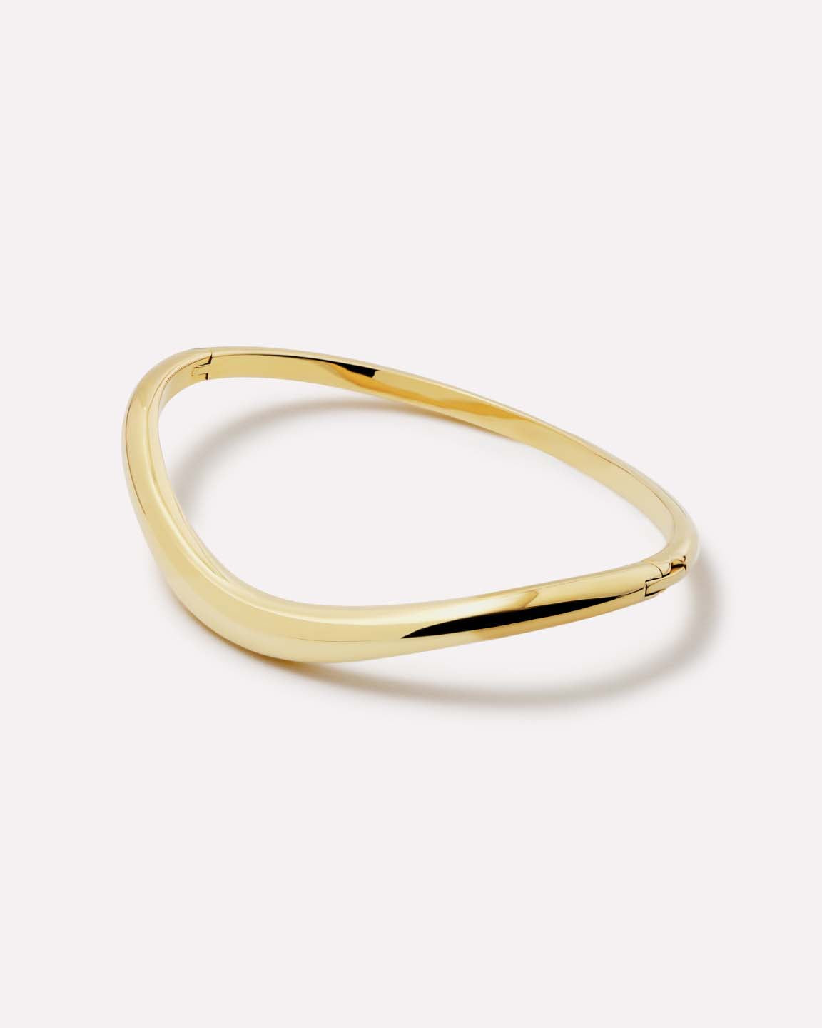 Gold Bangle Bracelet - Talia Slim
