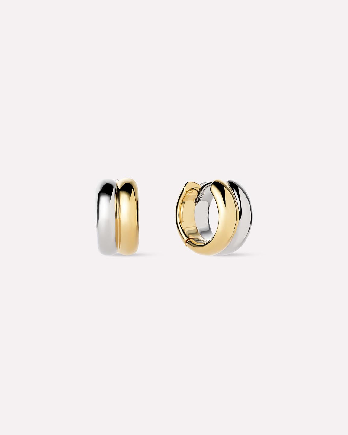 Huggie Hoop Earrings - Asher Bold