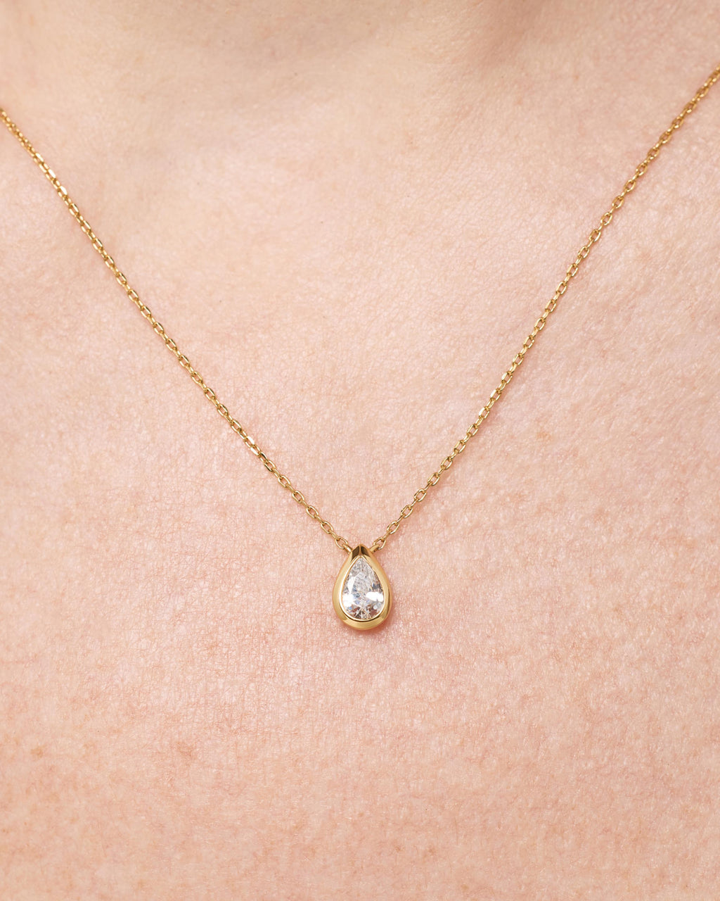 Gold Pendant Necklace - Lennox Pendant