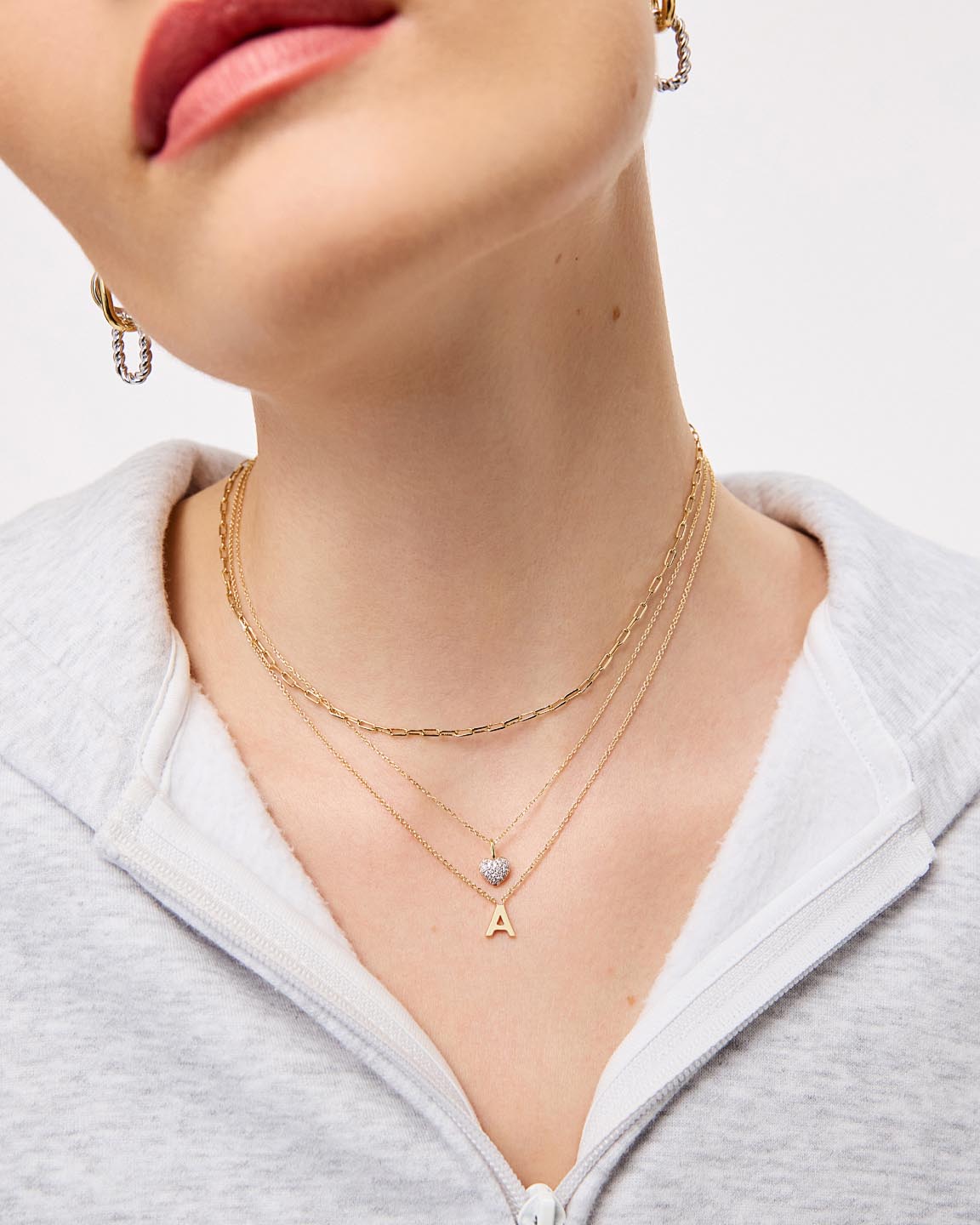 Gold Heart Necklace - Ellery