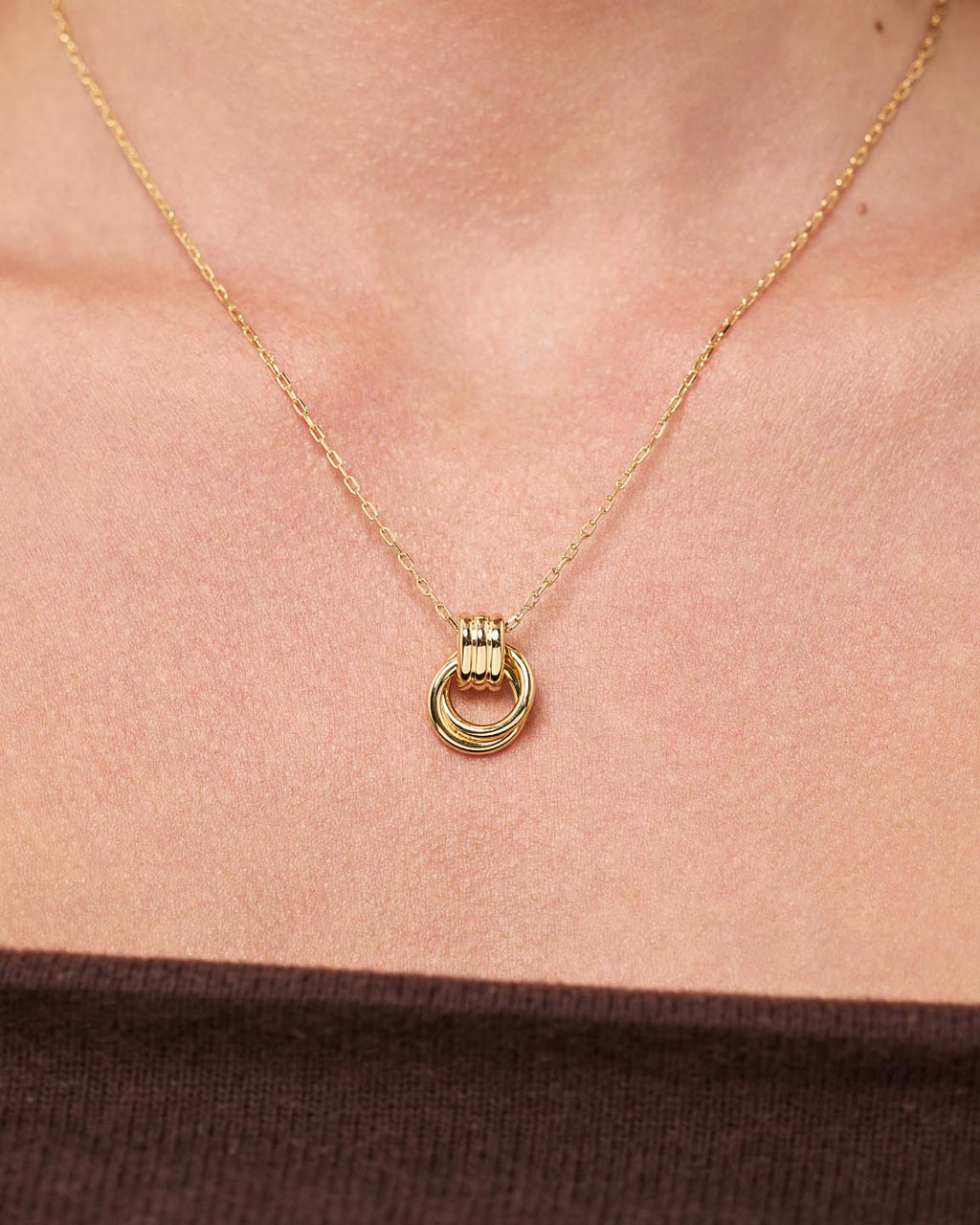 Statement Necklace - Palmer Gold