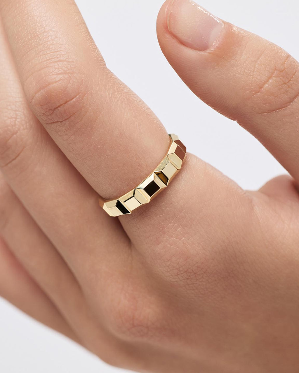 Gold Band Ring - Keira