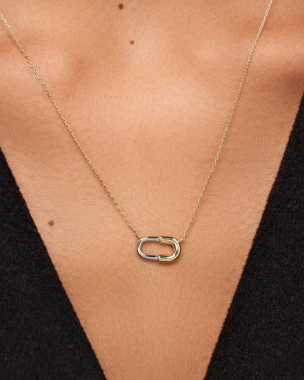 Gold Pendant - Blake Necklace Mini