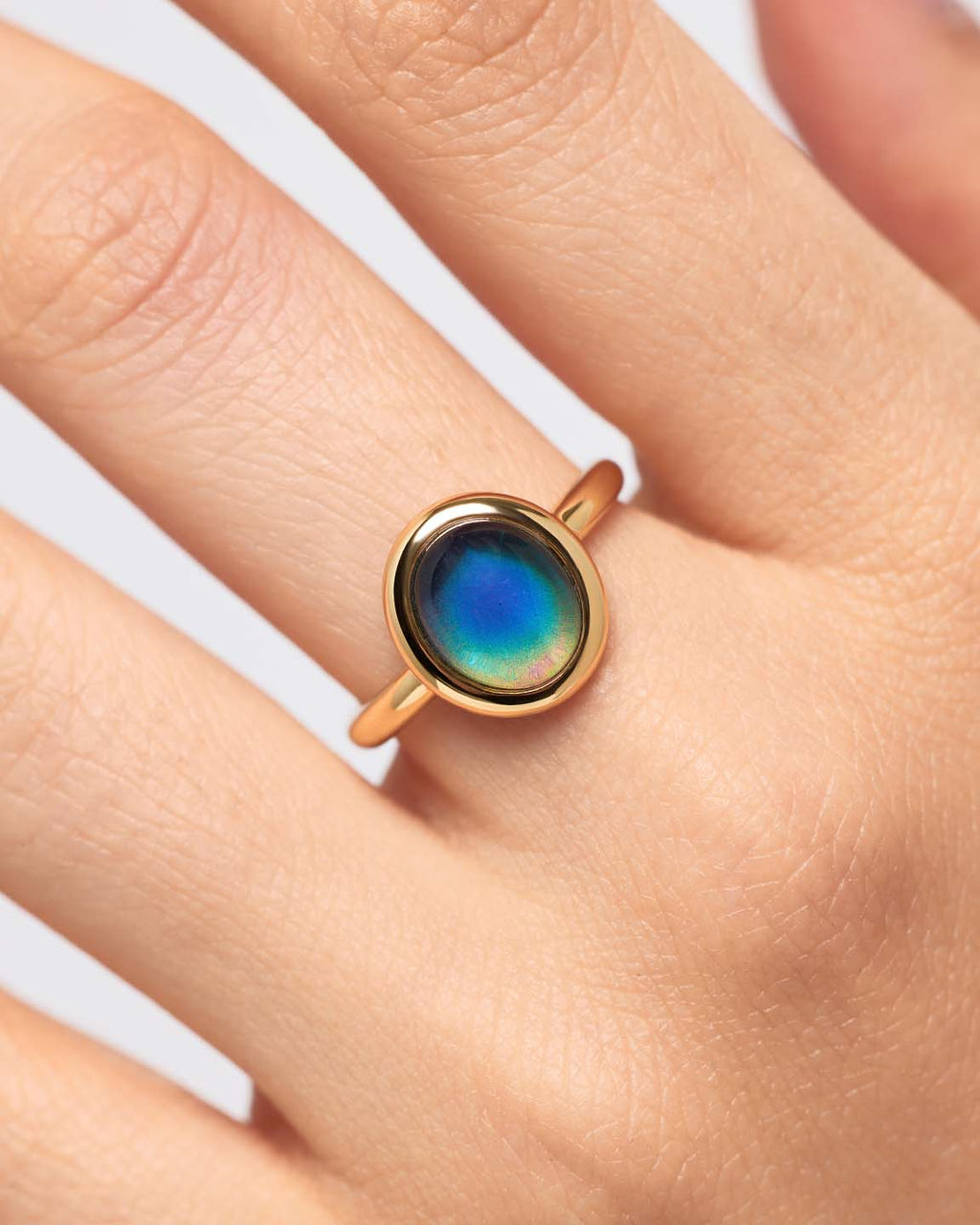 Gold Mood Ring - Mood Ring