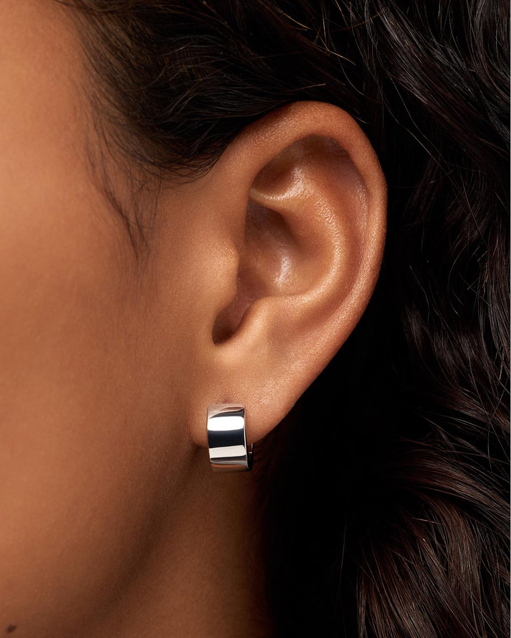 Hoop Earrings - Eden Hoops Silver