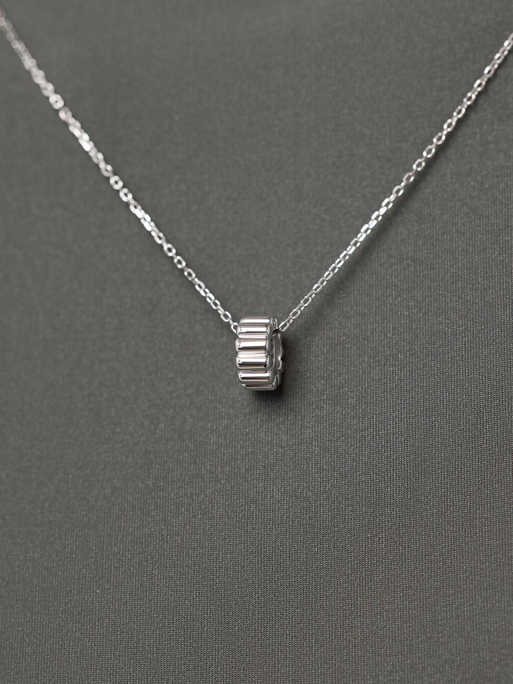 Solid White Gold - Galaxy Charm
