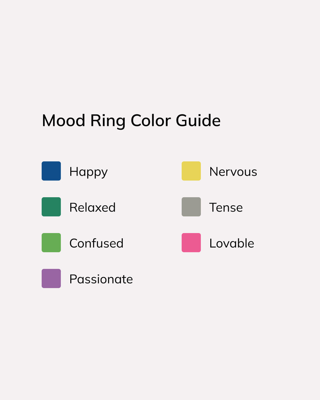 Gold Mood Ring - Mood Ring