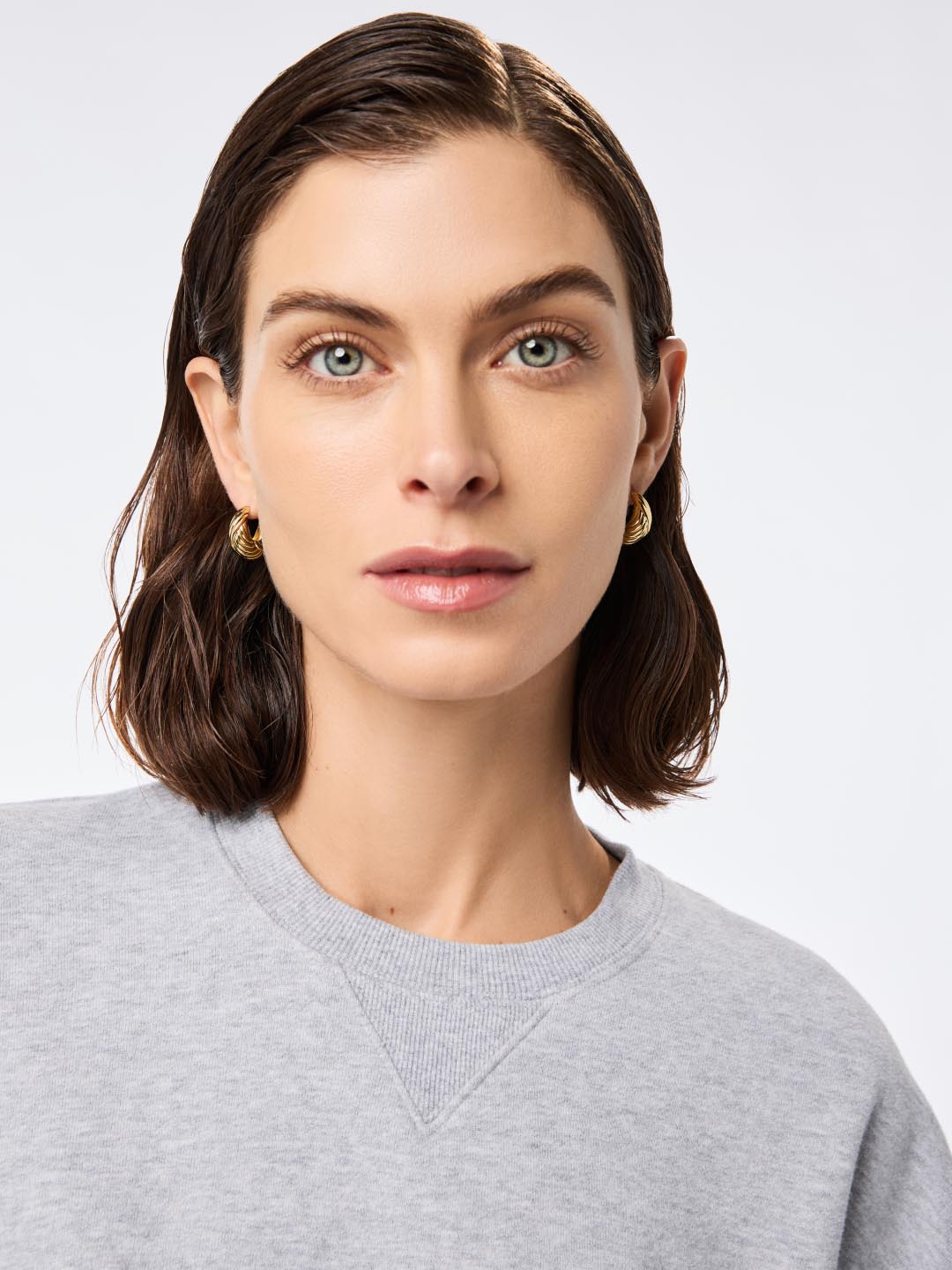 Gold Hoop Earrings - Tymie