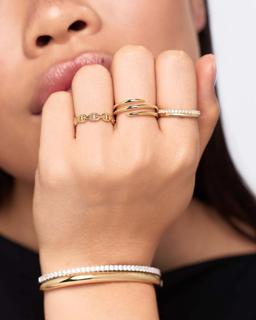 Gold Ring - Oren Triple Gold