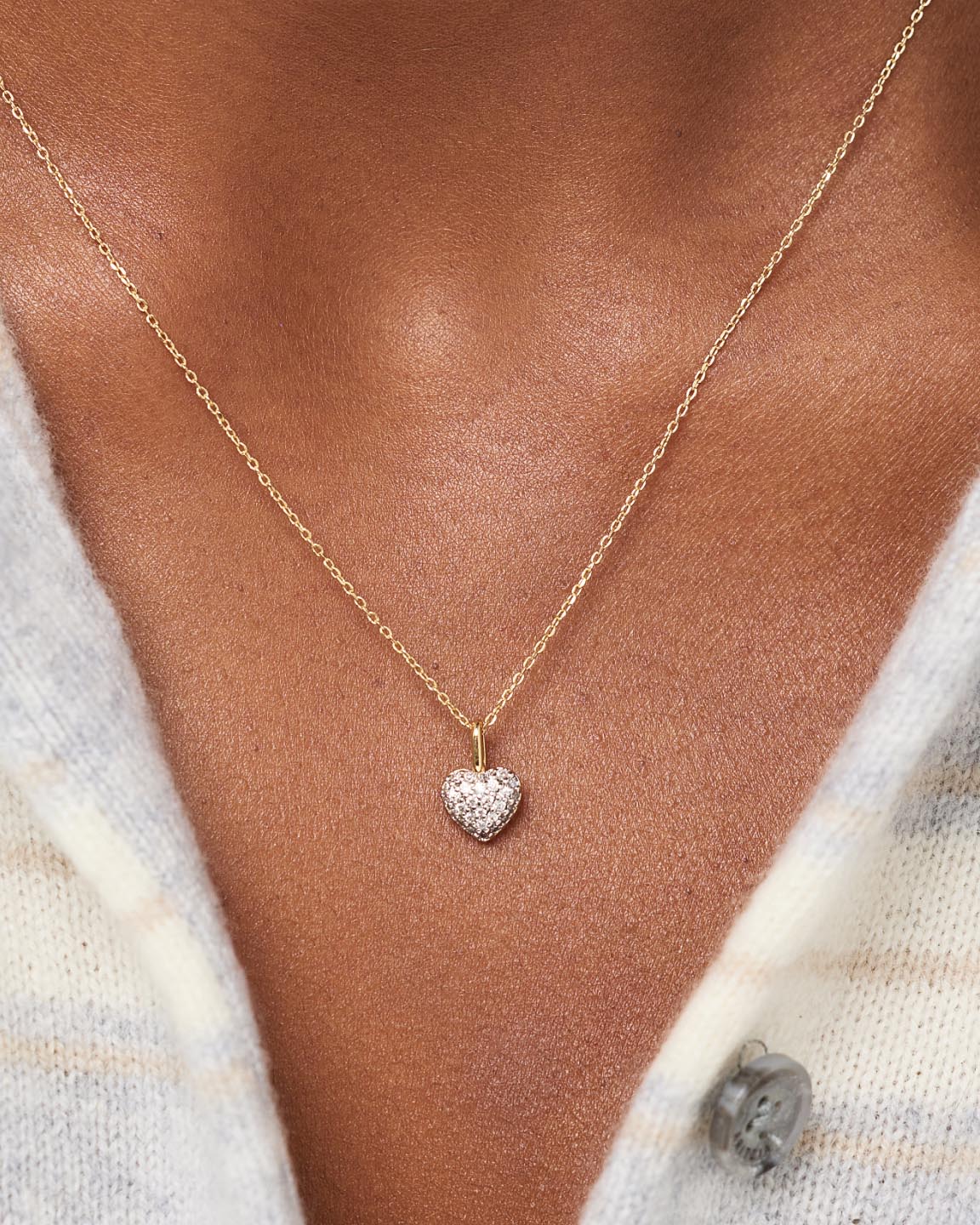 Gold Heart Necklace - Ellery