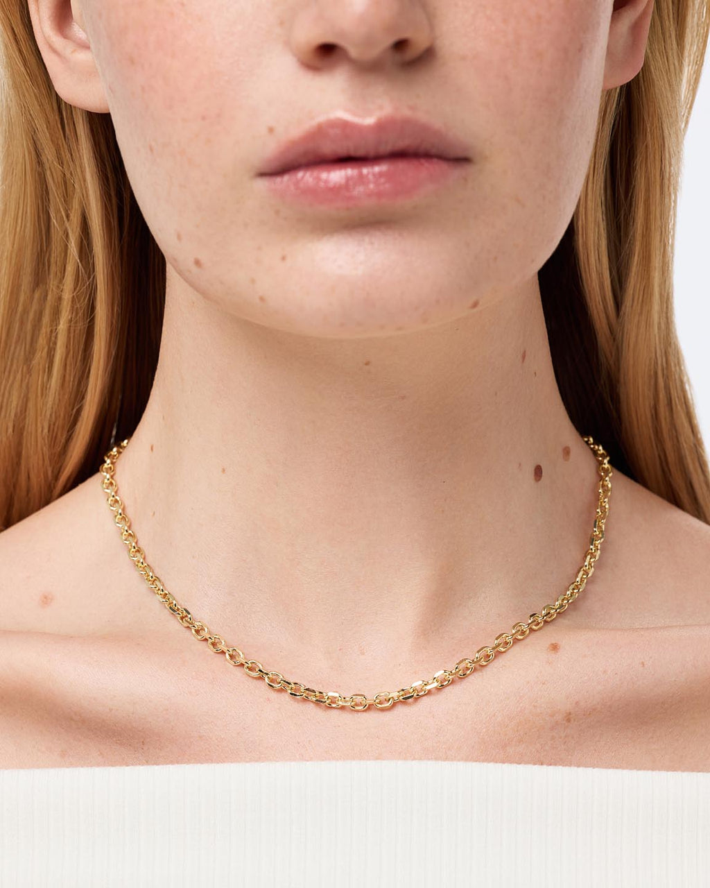 Gold Chain Necklace - Eve Chain Necklace