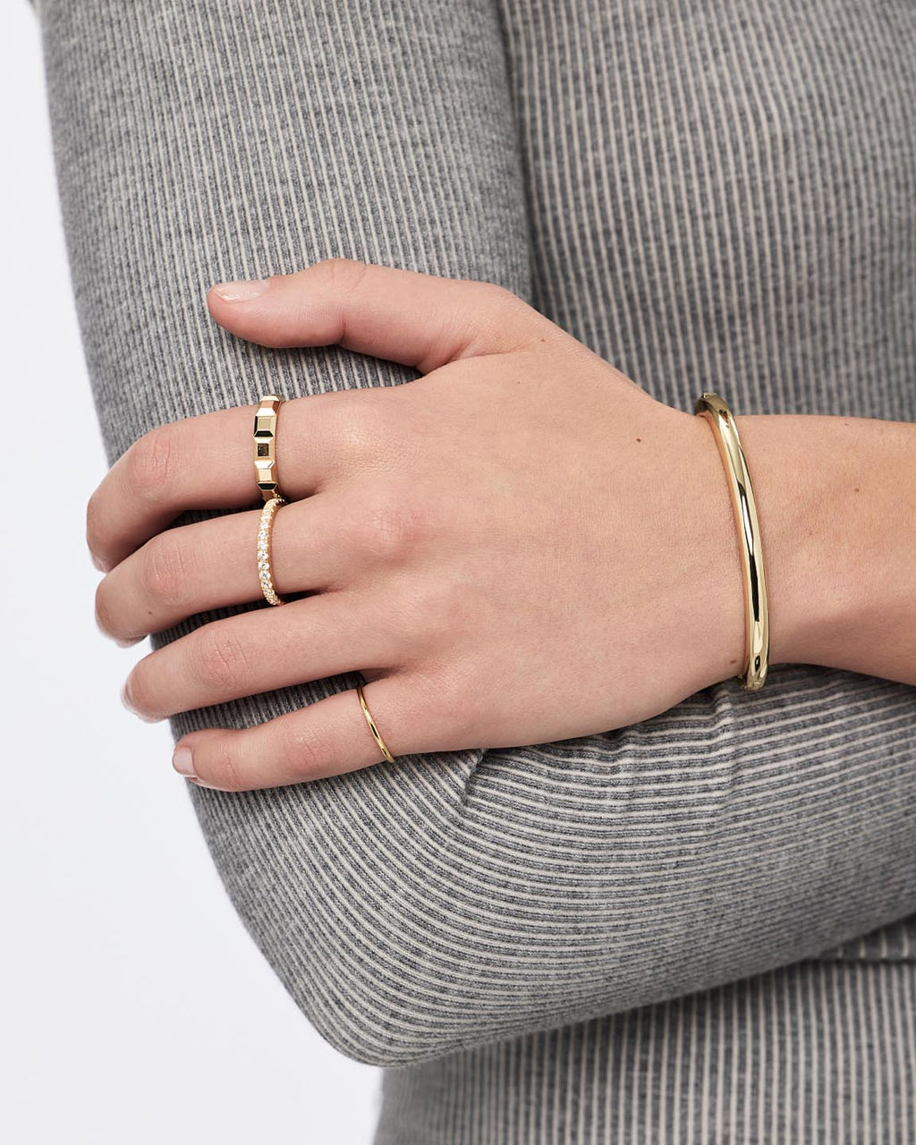 Gold Band Ring - Keira