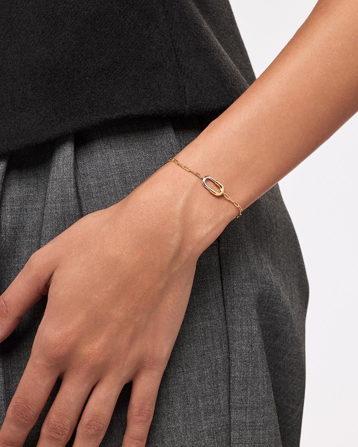 Gold Charm Bracelet - Blake Bracelet