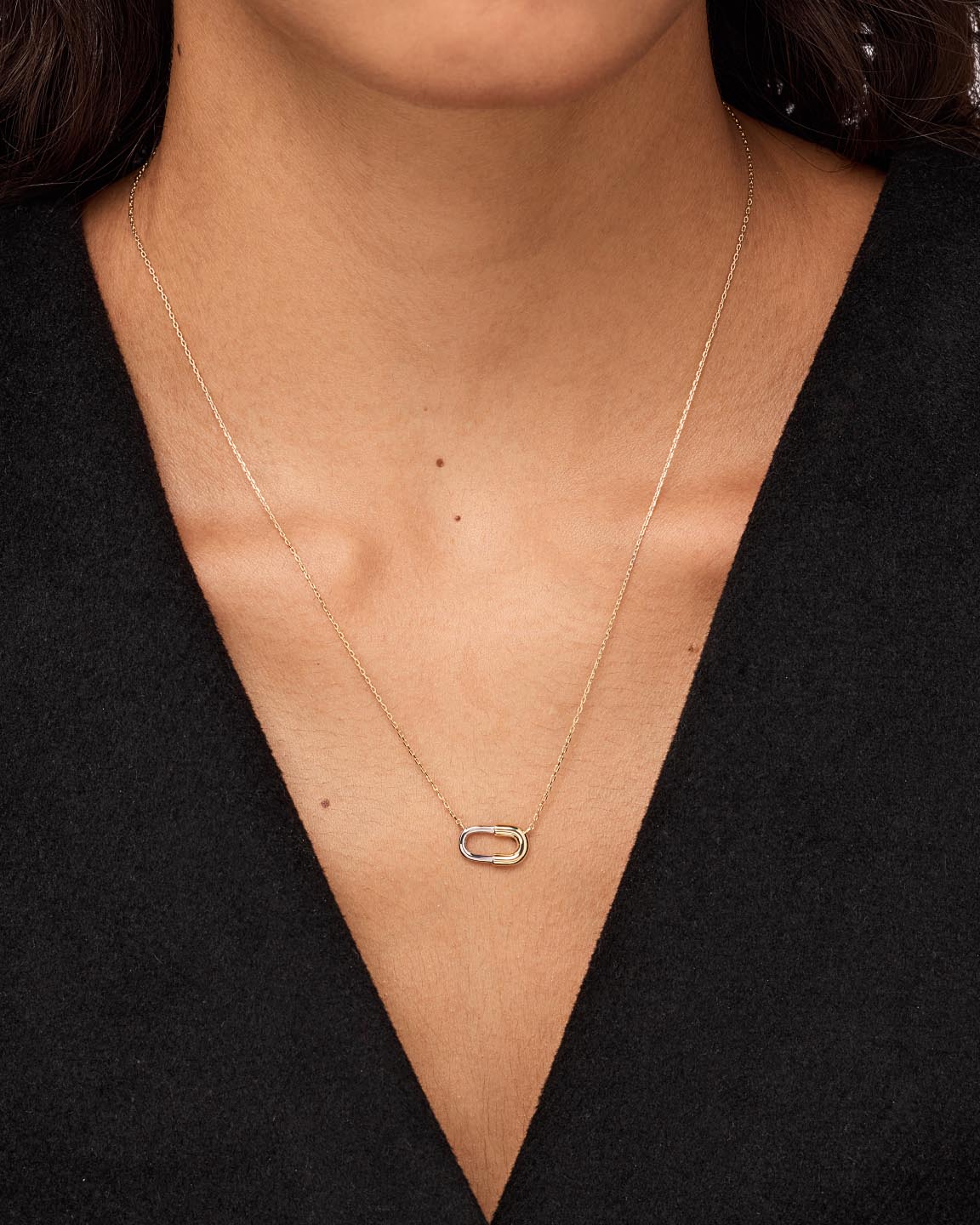 Gold Pendant - Blake Necklace Mini