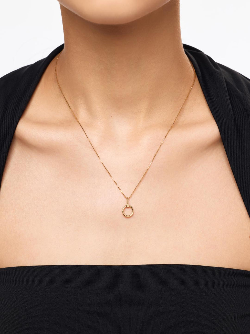 Solid Yellow Gold - Charm Collector Necklace