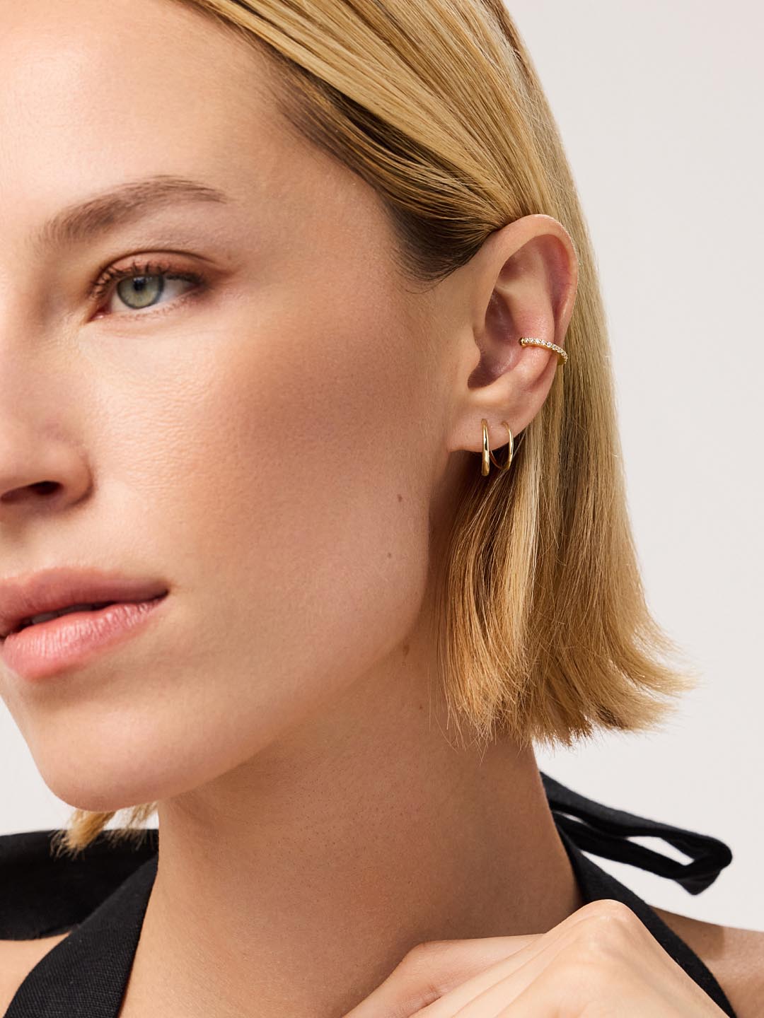 Double Hoop Earrings - Harley