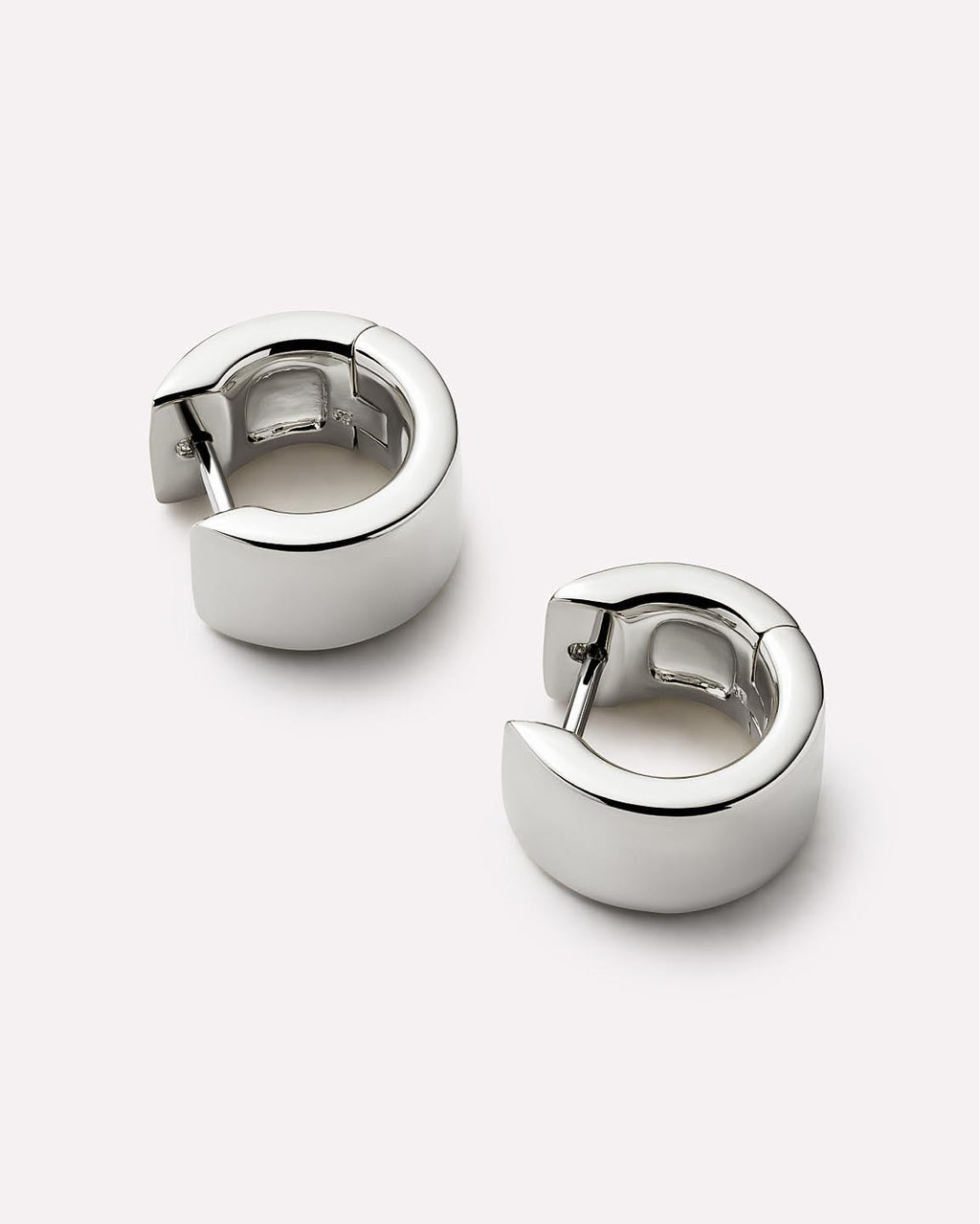 Hoop Earrings - Eden Hoops Silver
