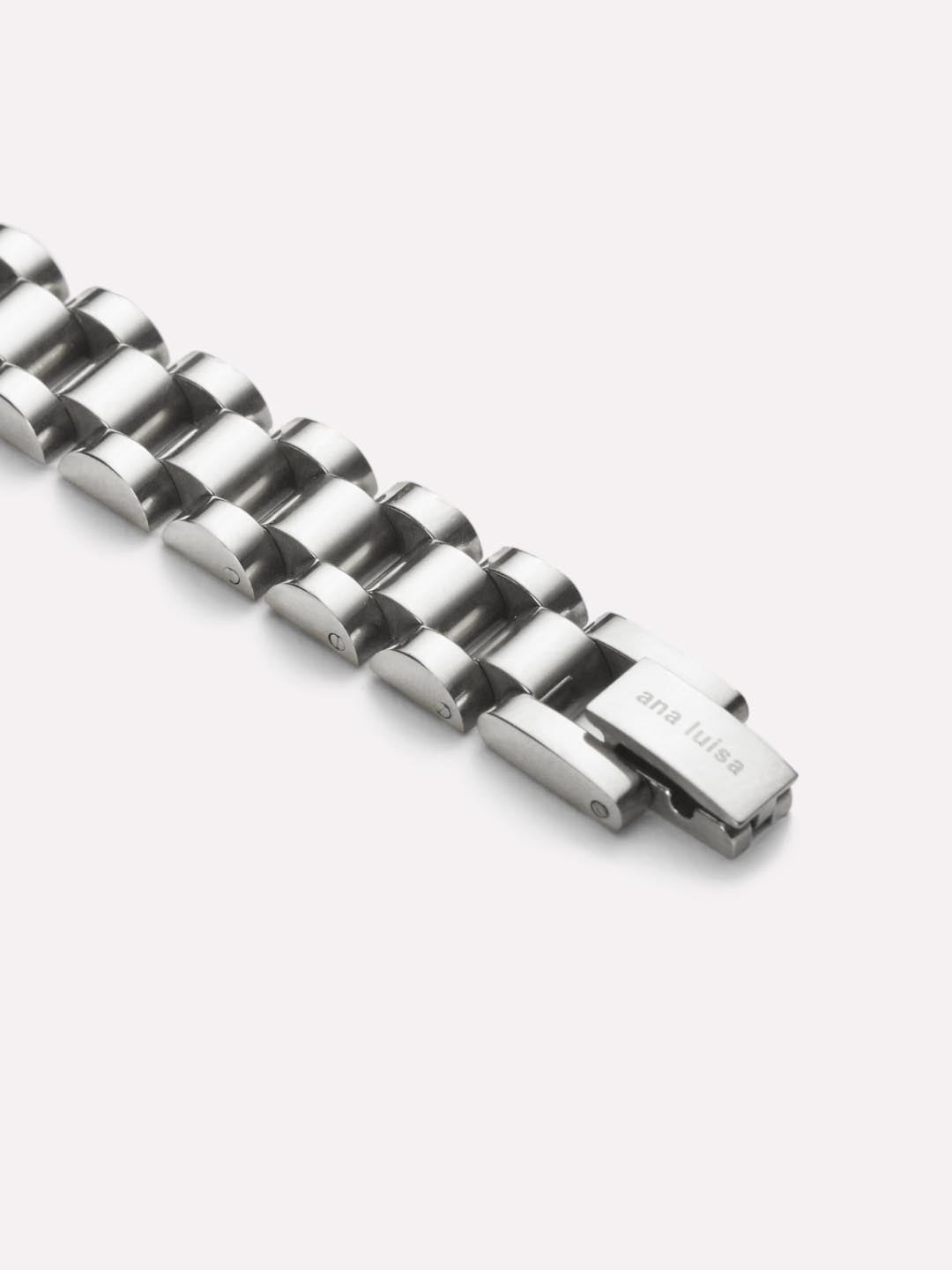Watch Strap Bracelet - Ora Silver