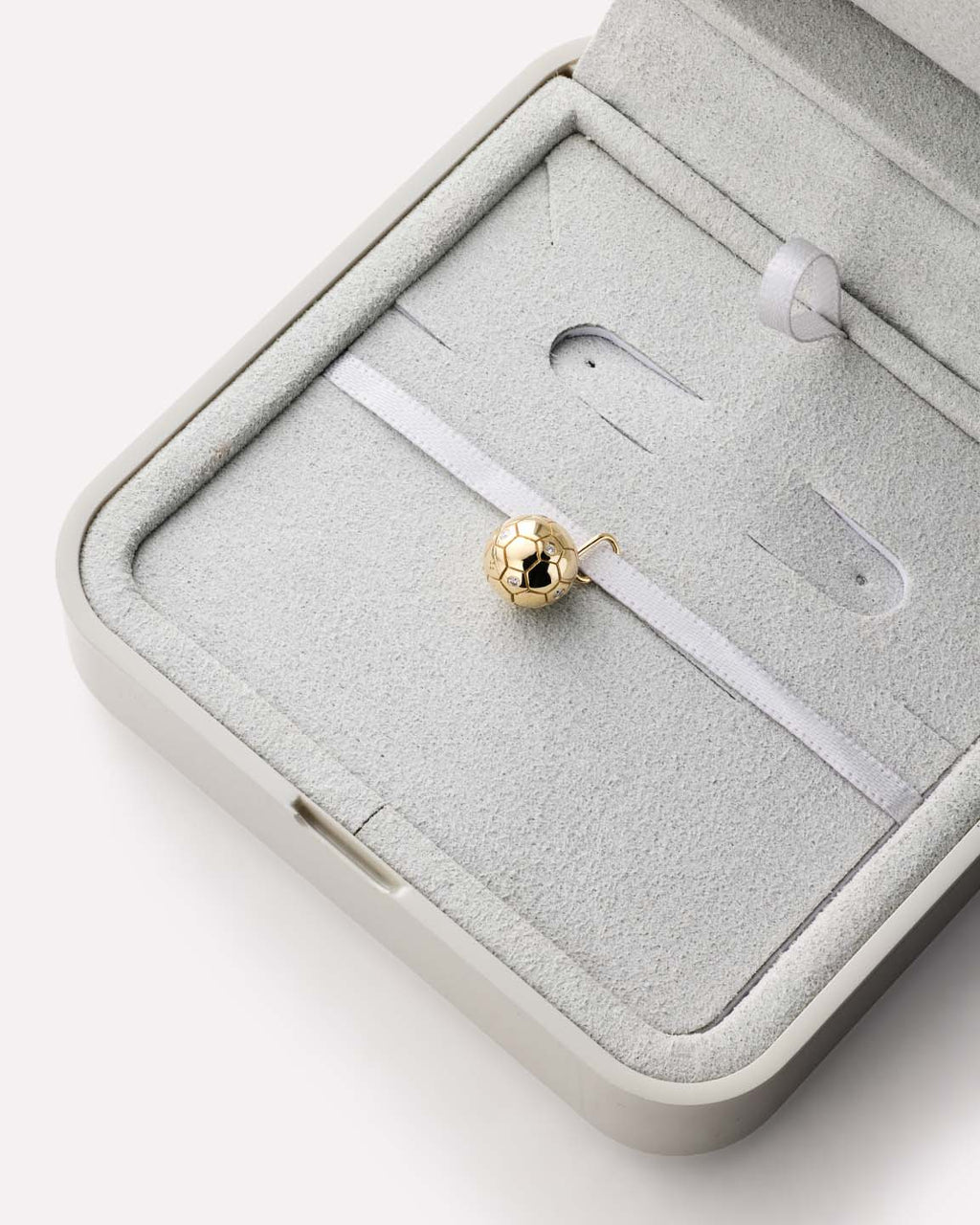 Solid Yellow Gold - Ballon d'Or Charm
