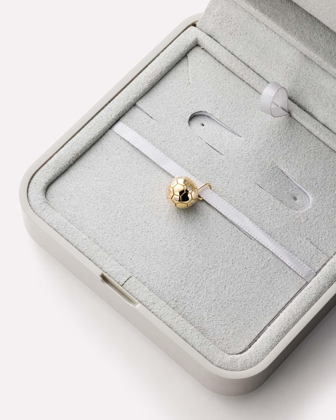 Solid Yellow Gold - Ballon d'Or Charm