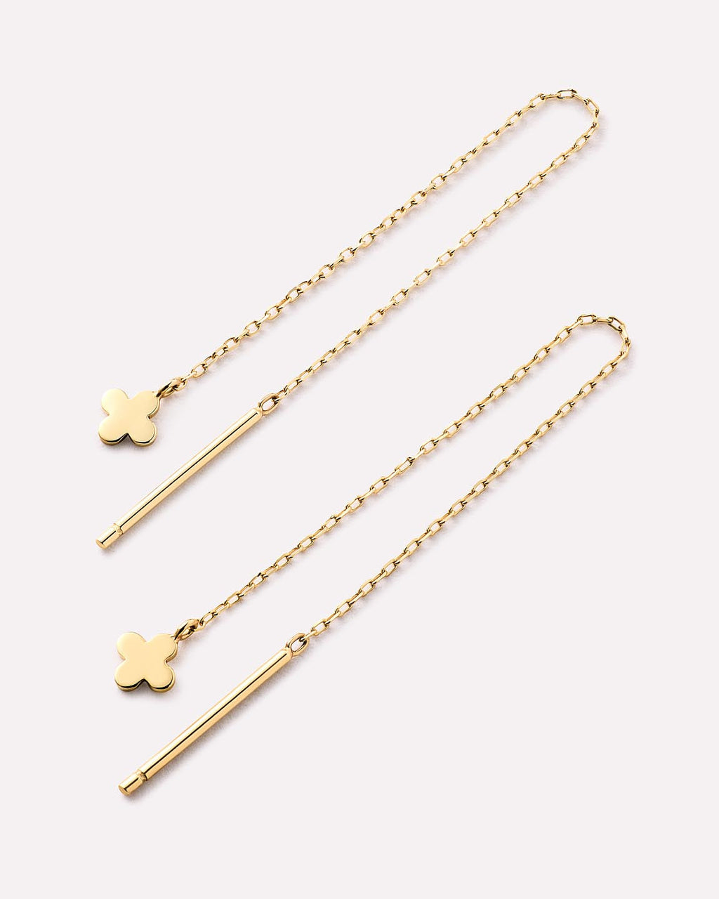 Solid Yellow Gold - Mini Flower Threaders