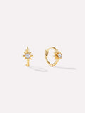 Sun Huggie Hoops - Elios
