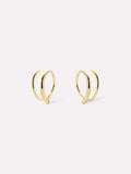 Double Hoop Earrings - Harley