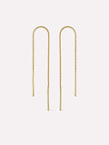 Gold Threader Earrings - Gold Threaders