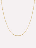Small Ball Chain Necklace - Ana Gold