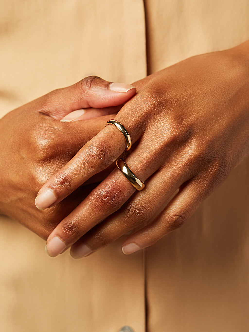 Gold Band Ring - Everly