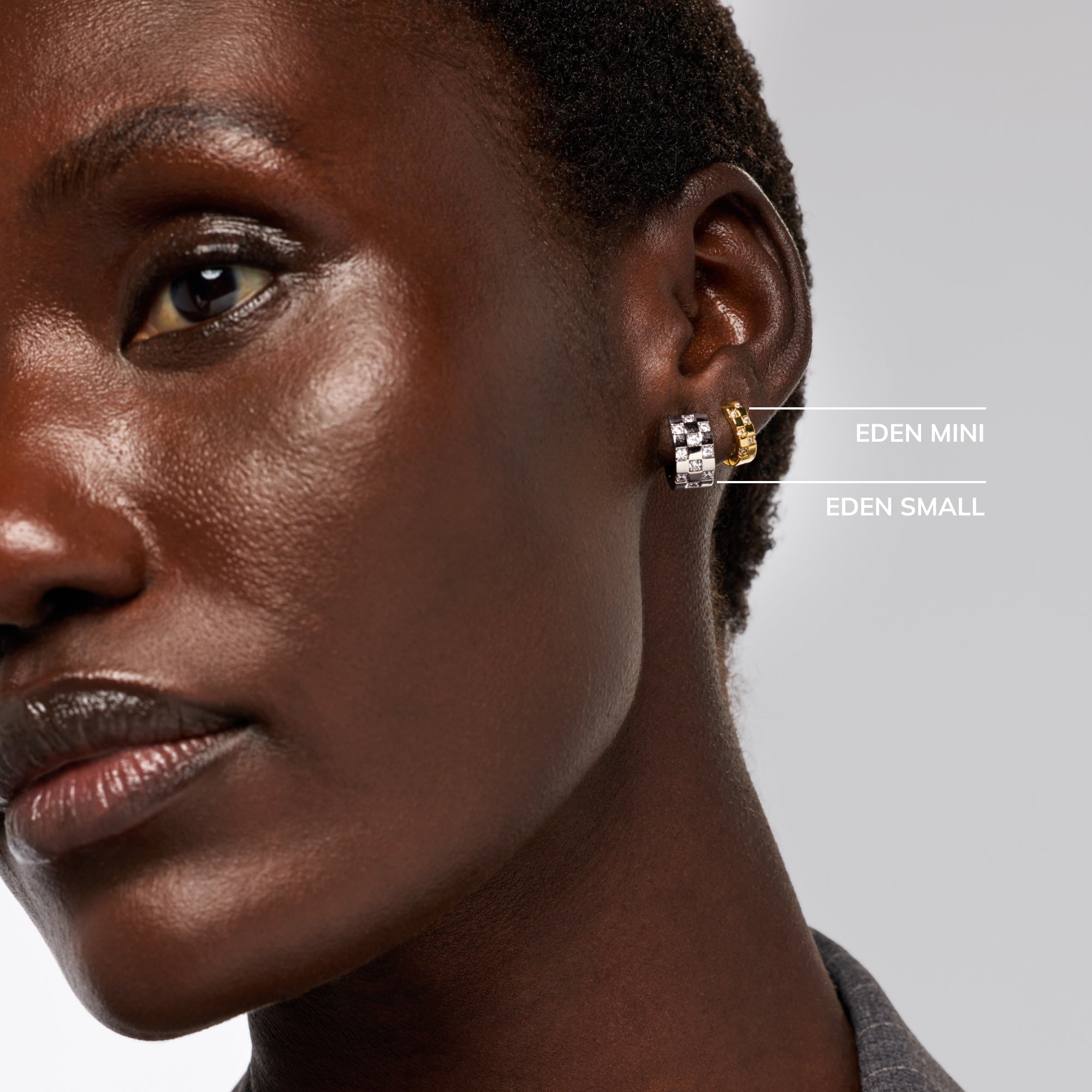 Silver Hoop Earrings - Eden Silver
