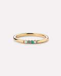Birthstone Jewelry - 4 Stone Birthstone Ring