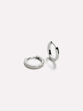 Huggie Hoops - Huggie Hoops Silver