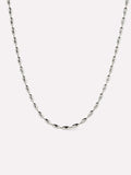 Ball Chain Necklace - Capri Silver